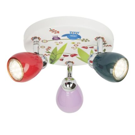 Спот лампа Brilliant BIRDS 3x50W GU10, топла светлина