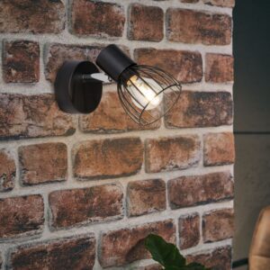 Аплик Brilliant BLACKY, 1x40W, E14, черен метал - Image 2