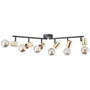 Спот лампа Brilliant Kerry 6x40W E27 черна - Image 2