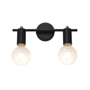 Спот ACA LIGHTING SUT1912TBK, 2x60W, E27, метал