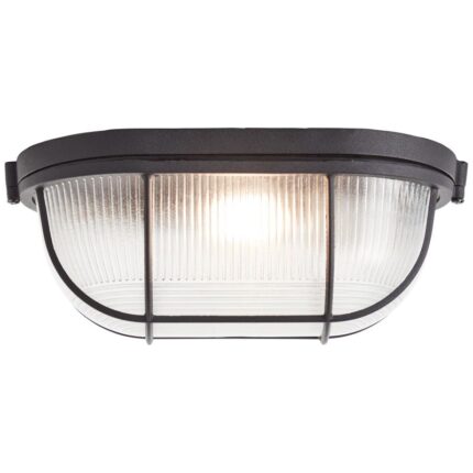 Плафон Brilliant BOBBI, черен, 1x40W, IP20