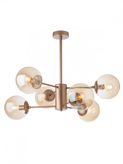 MUNDI PL 6X28W E14 CHAMPAGNE