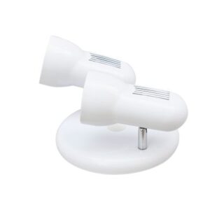 Спот лампа ACA Lighting 2x60W E14 бяла - Снимка 1