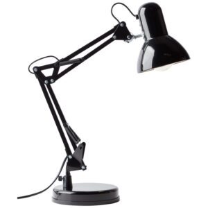 Настолна лампа Brilliant Henry, 1x28W, E27, черна