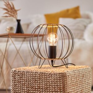 Настолна лампа Brilliant Silemia E27 52W черен мат - Image 3