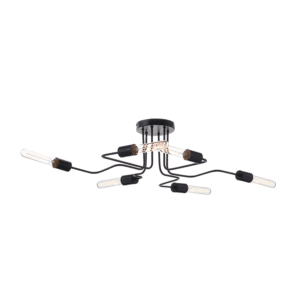 Плафон ACA Lighting COBRA, 6x60W, E27, димируем, метал