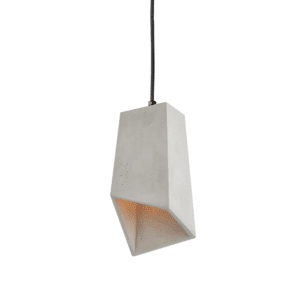 Пендел ACA Lighting ELTON E27 1x40W сив цимент