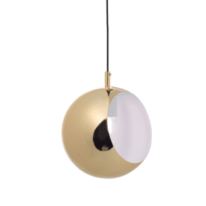 Пендел E27 60W ACA Lighting Hosta месинг/бял