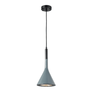 Пендел ACA LIGHTING EVEREST E14 40W цимент и дърво - Снимка 1