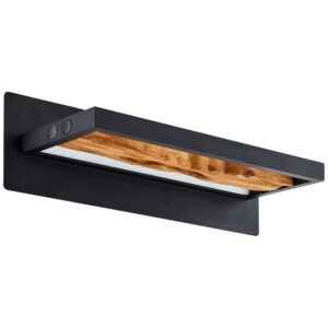 Аплик LED Brilliant Chaumont 9.5W 3000K черен/дърво - Image 2