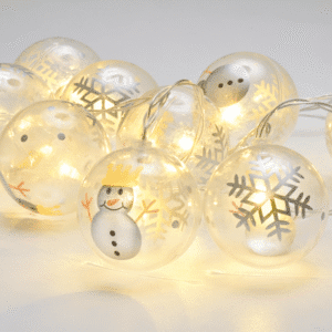 Гирлянд светодиоден ACA LIGHTING 0.45W 3000K 1.5м сноумен