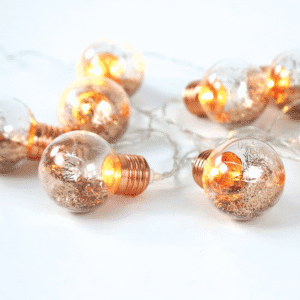 Гирлянд светодиоден ACA Lighting 0.6W 3000K 1350мм батерии