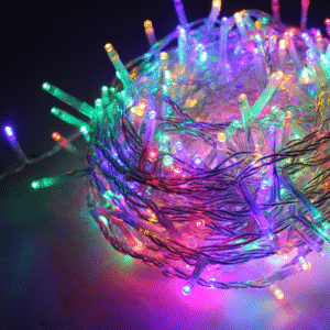 LED светещ гирлянд ACA LIGHTING X083001021 2,5W 15000mm RGB LED STRING STEADY LIGHT AND PVC TRANSPARENT CABLE IP44