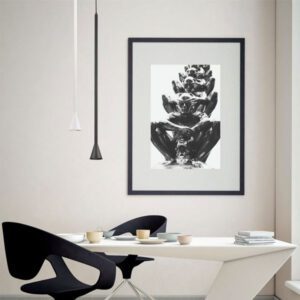 Пендел GU10 10W ACA Lighting Clouzot черен алуминиев - Снимка 2