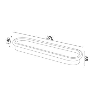 Плафон LED ACA LIGHTING SOLO 33W димируем, 3000-6000K - Image 3