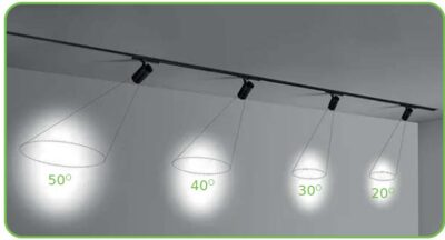Прожектор за магнитна шина 20W 4000K ACA Lighting EDNA2040B - Image 3