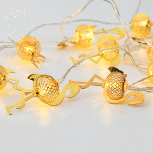 Гирлянд LED ACA LIGHTING Flamingo 0.2W 3000K 1350мм златист - Снимка 1