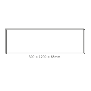 LED панел таванен ACA Lighting 30W 4000K 120x30 см - Image 3