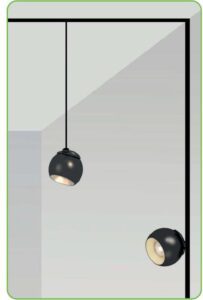 Пендел за магнитна шина 12W 4000K ACA Lighting IONAP1240B - Image 2