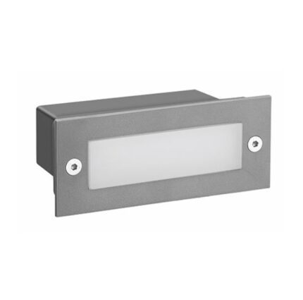 Луна за стена LED 2W ACA LIGHTING PAS260GP сива IP54