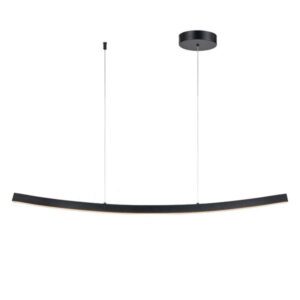 Пендел LED ACA LIGHTING YL1721LEDPBK, димиран, черен - Снимка 1