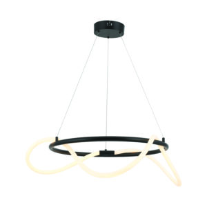 Пендел LED ACA Lighting ZM36LEDP60BK 3.6W 2520lm 3000K