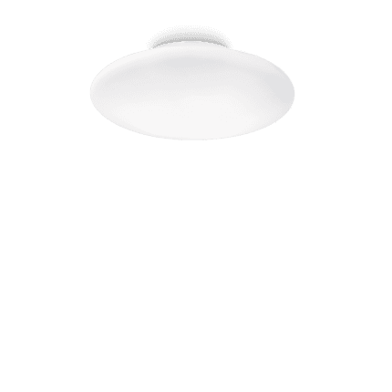 Плафон SMARTIES PL1 D33, E27, 42W, стъкло, бял