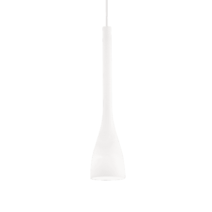 Пендел FLUT SP1 BIG BIANCO E27 1x60W бял стъкло