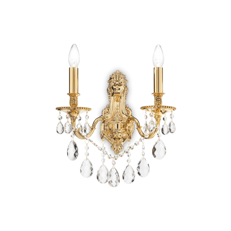 Аплик GIOCONDA AP2 ORO, 2x40W, E14, златист - Снимка 1