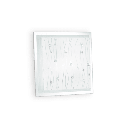 Плафон OCEAN PL2, 2x60W, E27, прозрачно стъкло