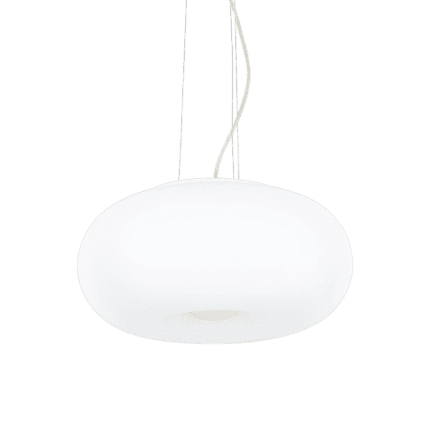 Пендел ULISSE SP3 D42, 3x60W, E27, бял, стъкло