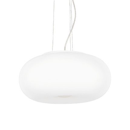 Пендел ULISSE SP3, 3x60W, E27, бяло стъкло