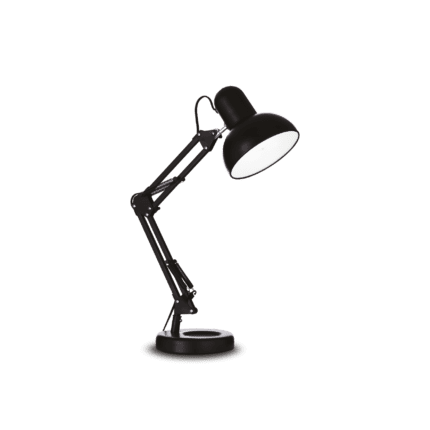 Настолна лампа KELLY TL1 NERO, E27, 1x42W, черна - Снимка 1