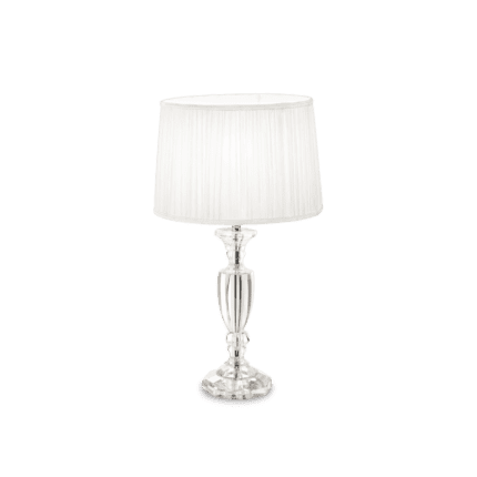 Настолна лампа KATE-3 TL1, E27, 1x60W, бяла - Снимка 1