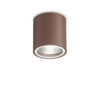 Плафон GUN PL1 COFFEE GU10 28W IP55 кафяв