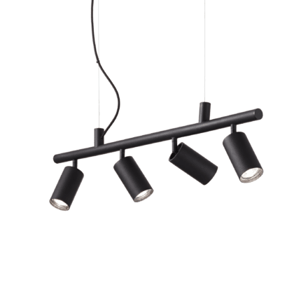 Пендел DYNAMITE SP4 NERO, 4x28W, GU10, черен