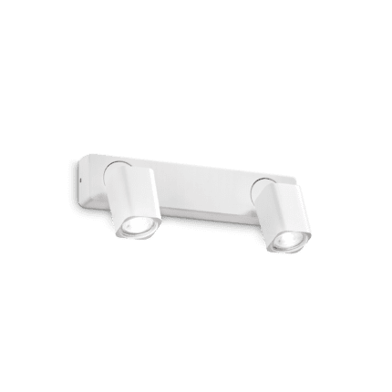 Плафон GU10 2x35W бял RUDY AP2 Square