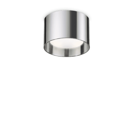 Плафон GX53 15W SPIKE PL1 ROUND CROMO хром