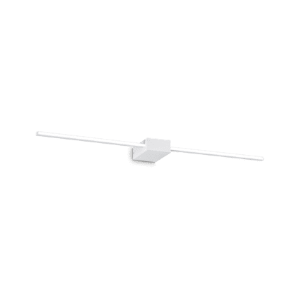 Аплик THEO AP D075, 2x1.35W, бял, IP20