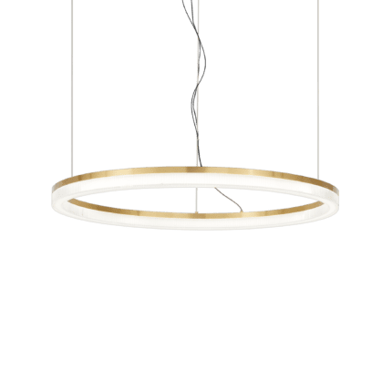Пендел CROWN SP D80, 1x43W, месинг, Ø80 см