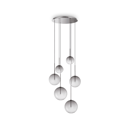 Пендел EQUINOXE SP6 FUME’ G4 6x2W хром