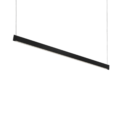 Пендел STEEL SLIM ACCENT 1200 мм 35W 3000K черен
