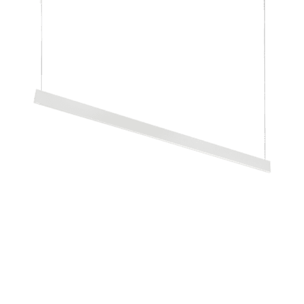 Пендел Steel Slim Wide 1200 мм 35W 3000K бял