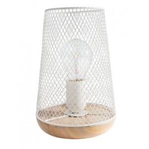 Дървена настолна лампа Nova-Luce E27 12W