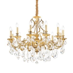 Полилей Ideal Lux Gioconda sp12, 12x40W, E14, Ø900 мм