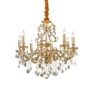 Полилей Ideal Lux Gioconda sp8, 8x40W, E14, Ø730 мм