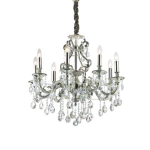 Полилей Ideal Lux Gioconda sp8, E14, 8x40W, Ø73 см