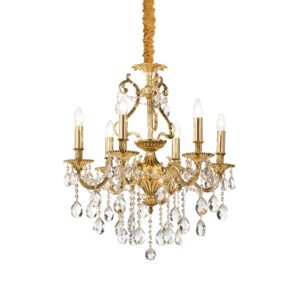 Полилей Ideal Lux Gioconda sp6, 6x40W, E14, Ø620 мм