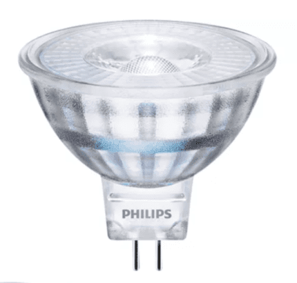 LED спот MR16 GU5.3 – Philips, 390 lm, 4000 K (неутрално бяло), екв. 35 W, ъгъл 36°, 12V