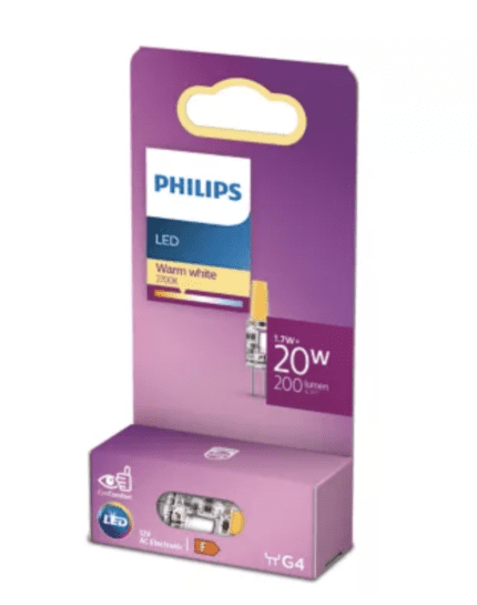 LED капсула G4 – Philips, 2700 K (топло бяло), екв. 20 W, 12V - Image 2
